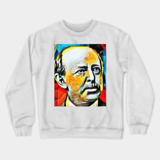 Horatio Alger Abstract Portrait | Horatio Alger Abstract Artwork 15 Crewneck Sweatshirt